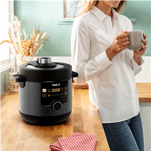 Tefal Turbo Cuisine & Fry, 1200 W, black - Pressure cooker Item - CY7788