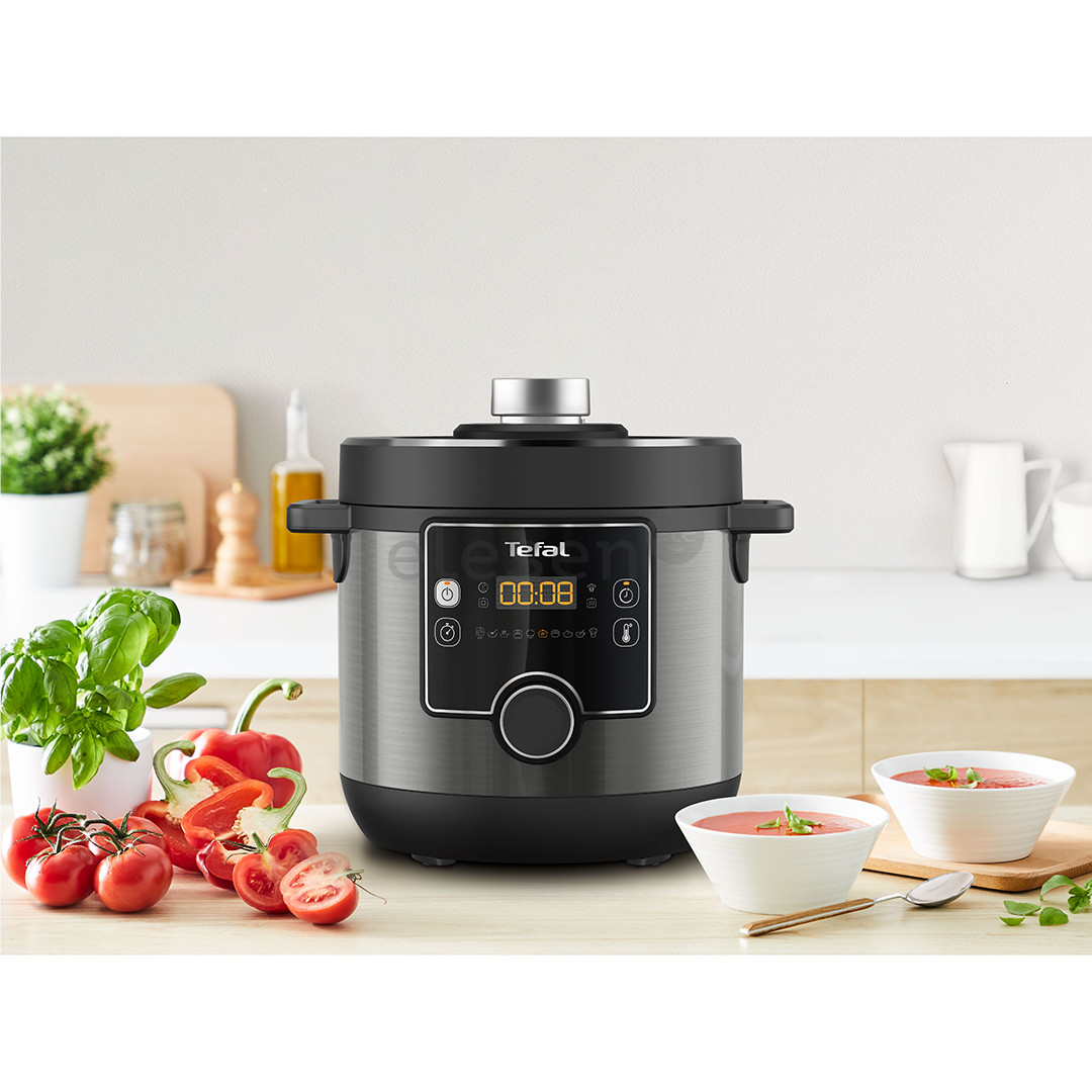 Tefal Turbo Cuisine & Fry, 1200 W, black - Pressure cooker Item - CY7788