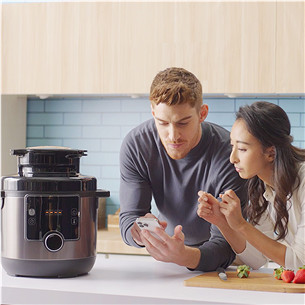 Tefal Turbo Cuisine & Fry, 1200 W, black - Pressure cooker Item - CY7788