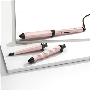 Babyliss Curl & Wave, сменные насадки, розовый - Плойка Товар - MS750E