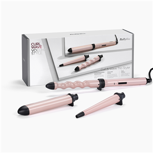 Babyliss Curl & Wave, сменные насадки, розовый - Плойка Товар - MS750E