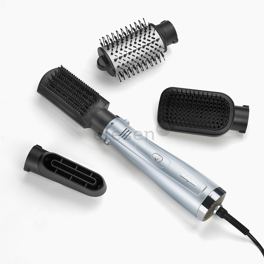 BaByliss, 1000 Вт, голубой - Фен-щетка Товар - AS774E