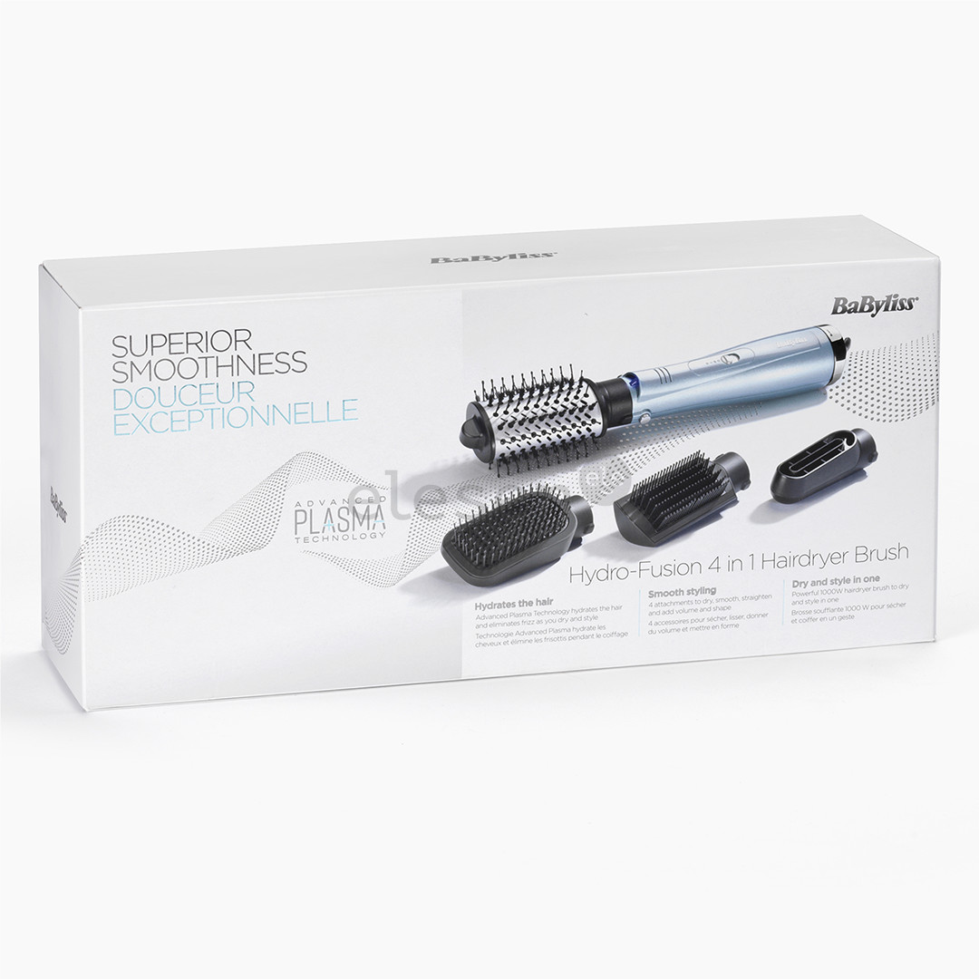 BaByliss, 1000 Вт, голубой - Фен-щетка Товар - AS774E