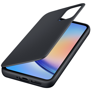 Dėklas Samsung Smart View Wallet, Galaxy A34, black