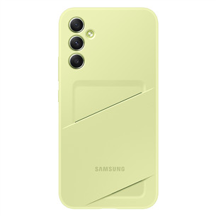 Dėklas Samsung Card Slot Cover, Galaxy A34, light green