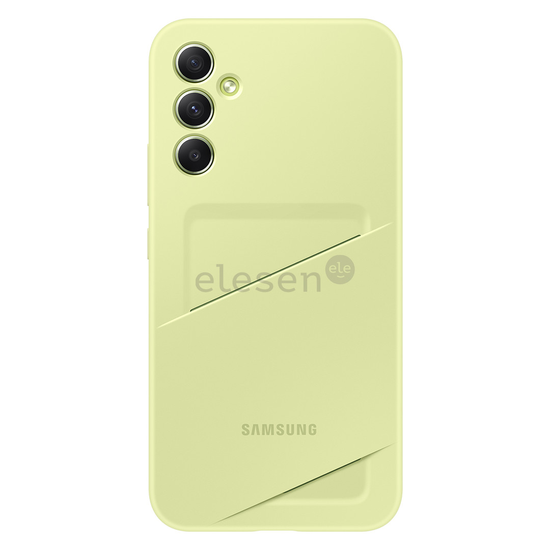 Dėklas Samsung Card Slot Cover, Galaxy A34, light green