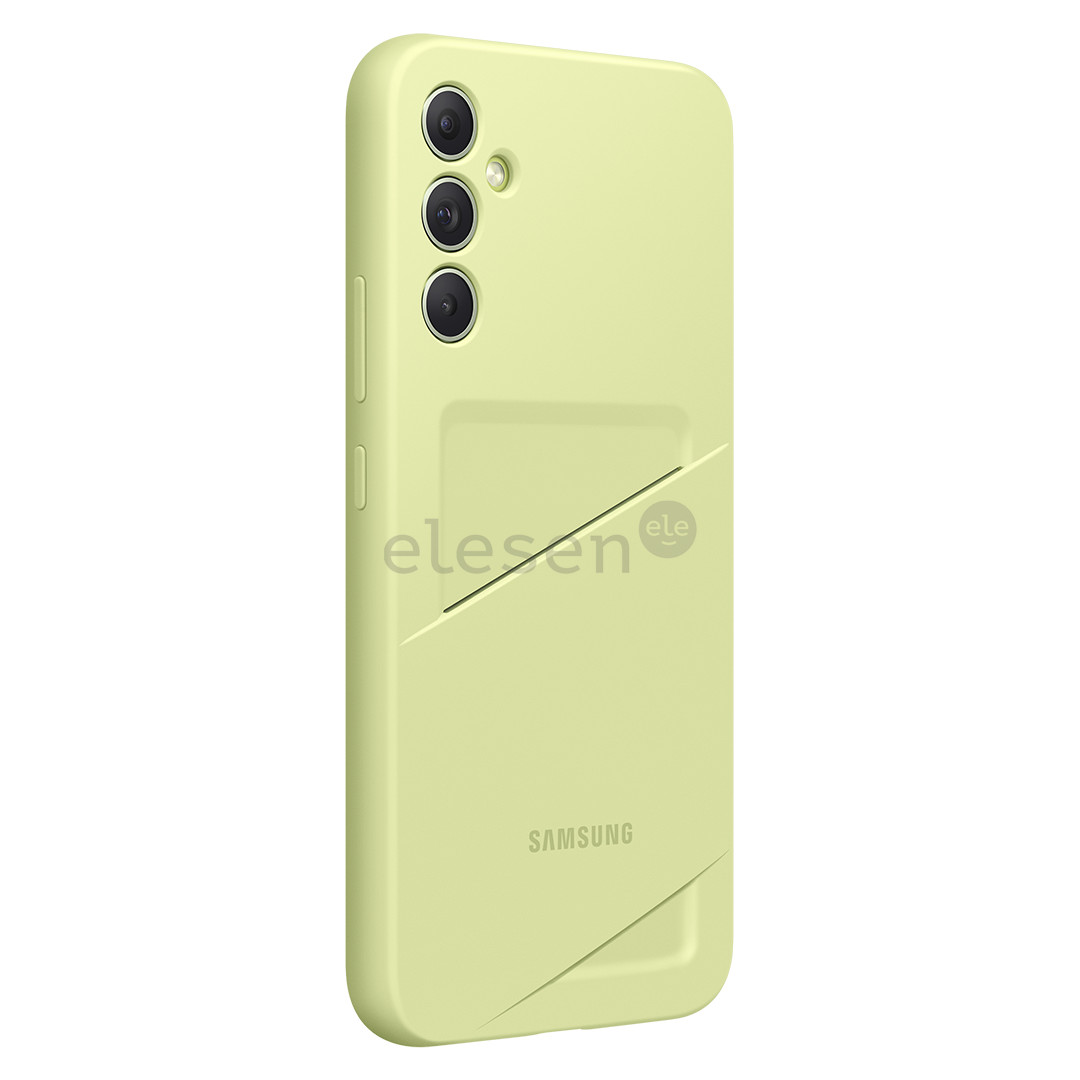 Dėklas Samsung Card Slot Cover, Galaxy A34, light green