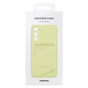Dėklas Samsung Card Slot Cover, Galaxy A34, light green