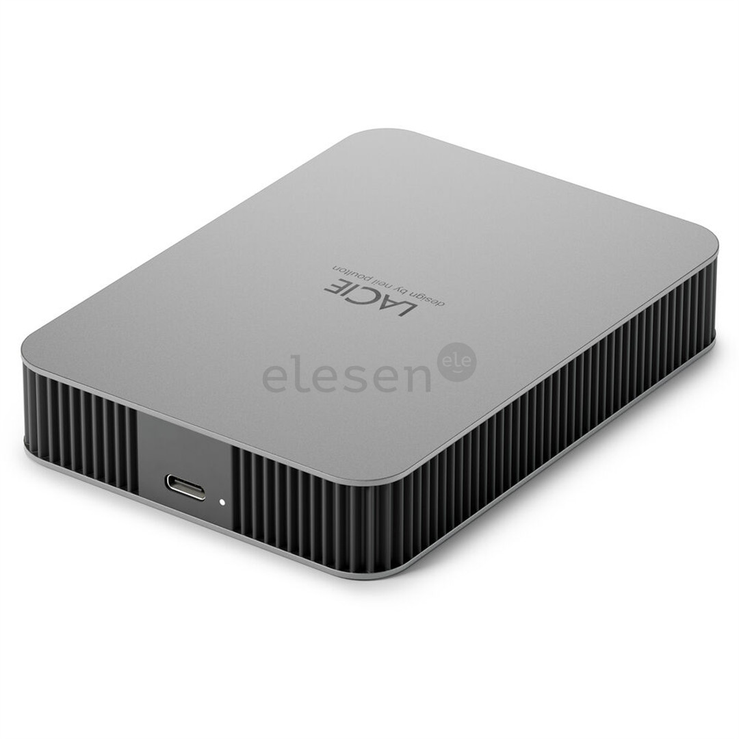 Išorinis diskas LaCie Mobile Drive, USB-C, 5 TB Prekė - STLP5000400