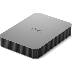 LaCie Mobile Drive, USB-C, 5 TB, gray - External hard drive Item - STLP5000400