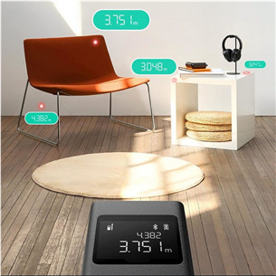 Xiaomi Smart Laser Measure, dark gray - Smart laser measure