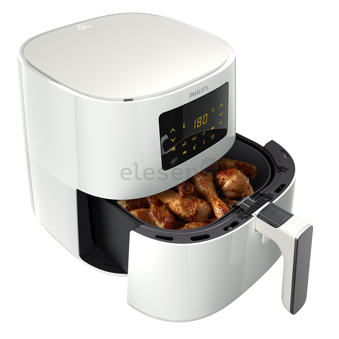 Philips Essential Airfryer XL, 6,2 л, 2000 Вт, белый - Аэрогриль Товар - HD9270/00
