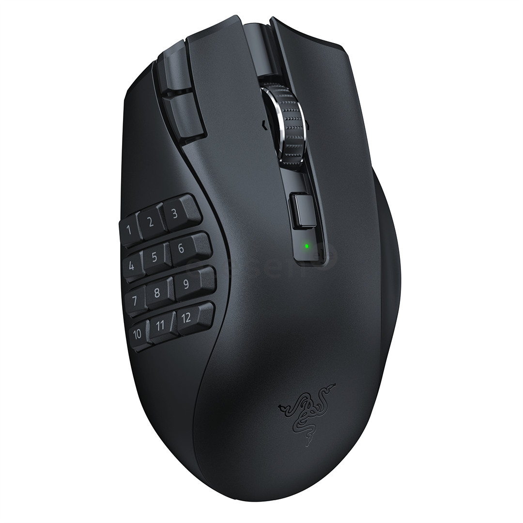 Razer Naga V2 HyperSpeed, juoda - Belaidė pelė