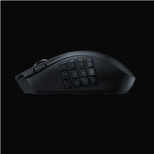 Razer Naga V2 HyperSpeed, juoda - Belaidė pelė