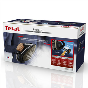 Tefal Puregliss, 3000 W, black - Steam iron Item - FV8062