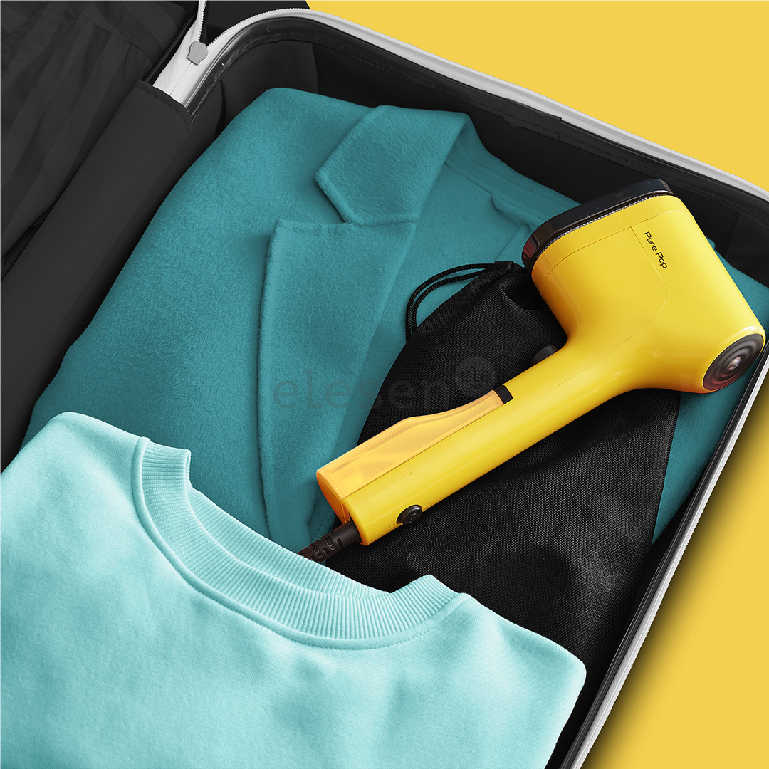 Tefal Pure Pop, 1300 W, geltonas - Garinis lygintuvas