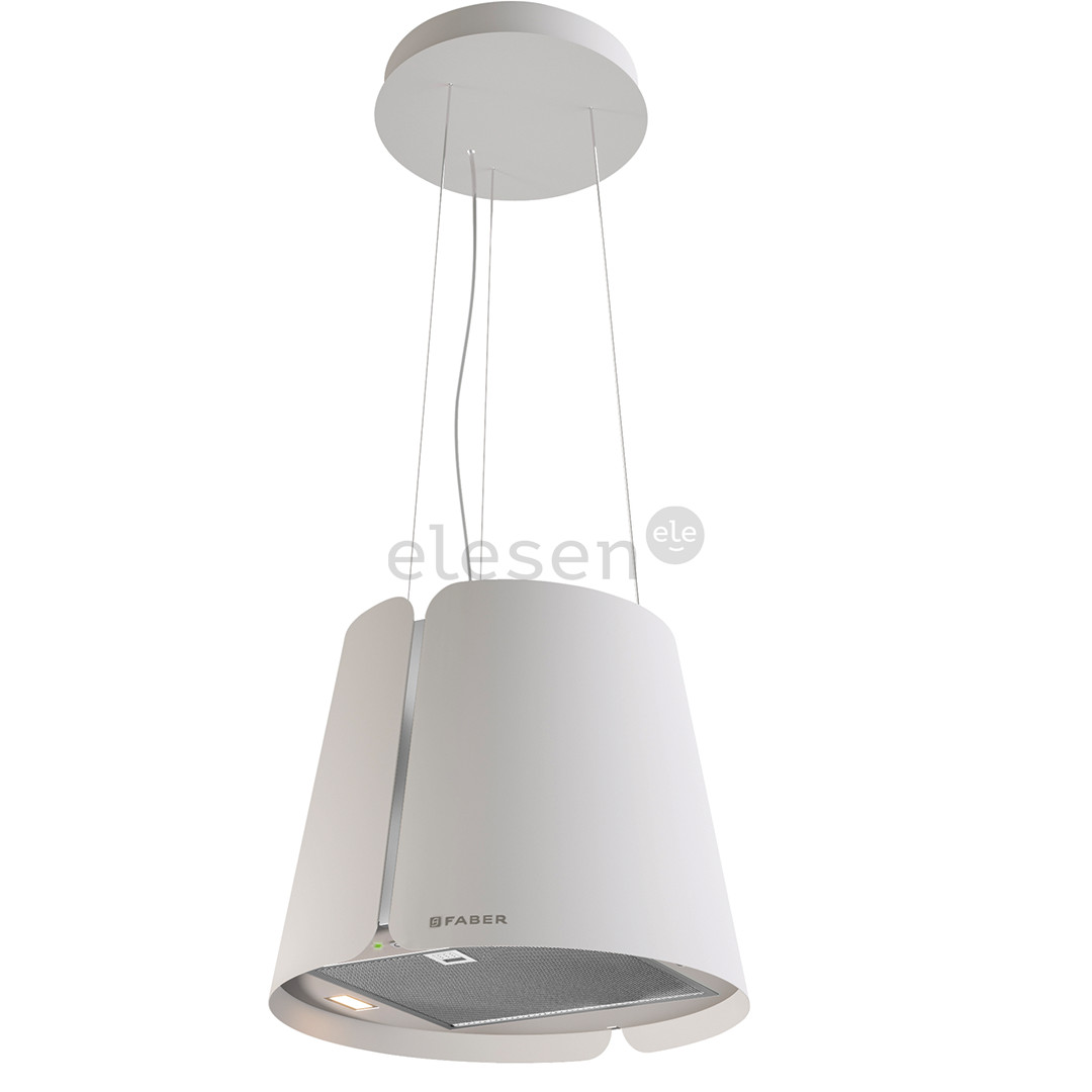 Faber BEAT WH MATT F45, 740 m³/h, Baltas - Gartraukis