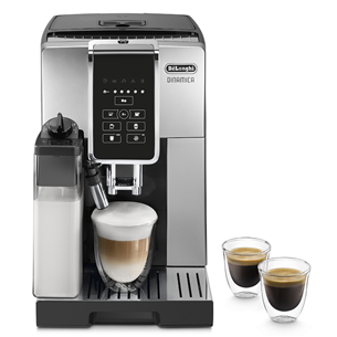 DeLonghi Dinamica, серебристый - Кофемашина ECAM350.50.SB