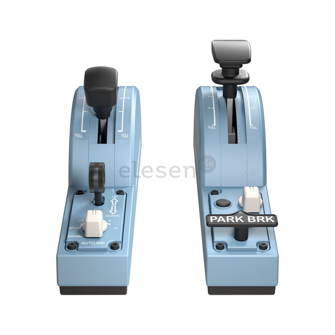 Thrustmaster TCA Quadrant Add-on Airbus Edition, blue - Simulation quadrant