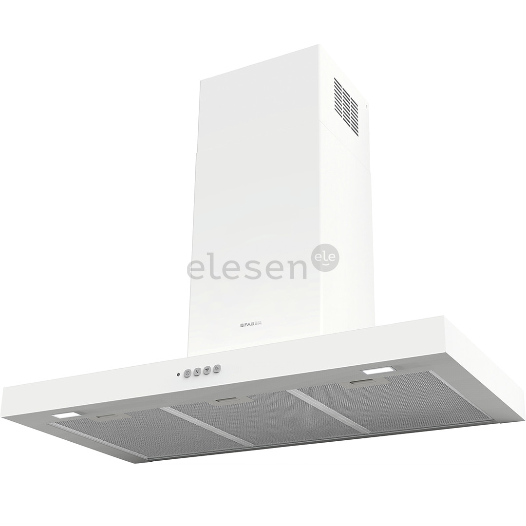 Faber STILO COMFORT WH MATT A90, 710 m³/h, white matt - Cooker hood