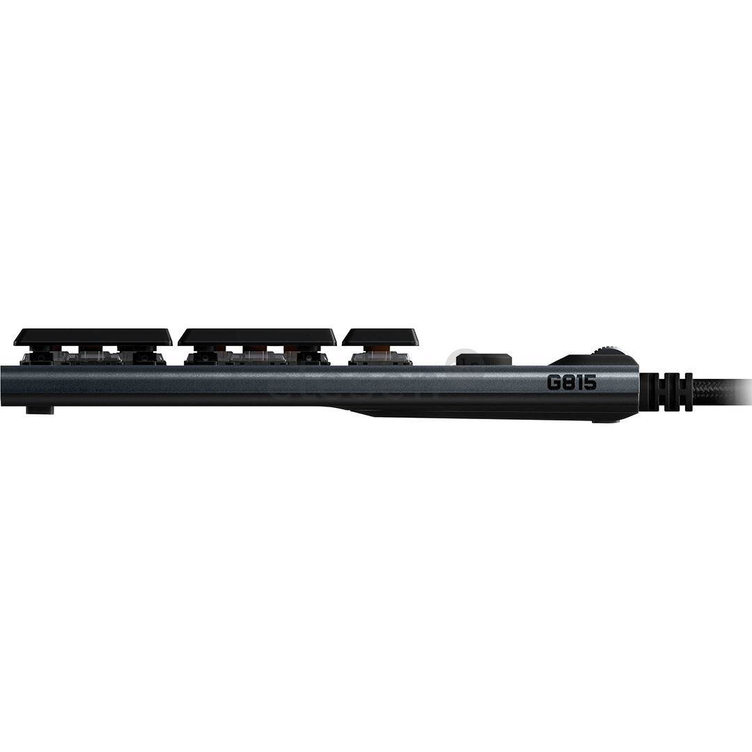 Logitech G815, Clicky, US, black - Mechanical Keyboard Item - 920-009095