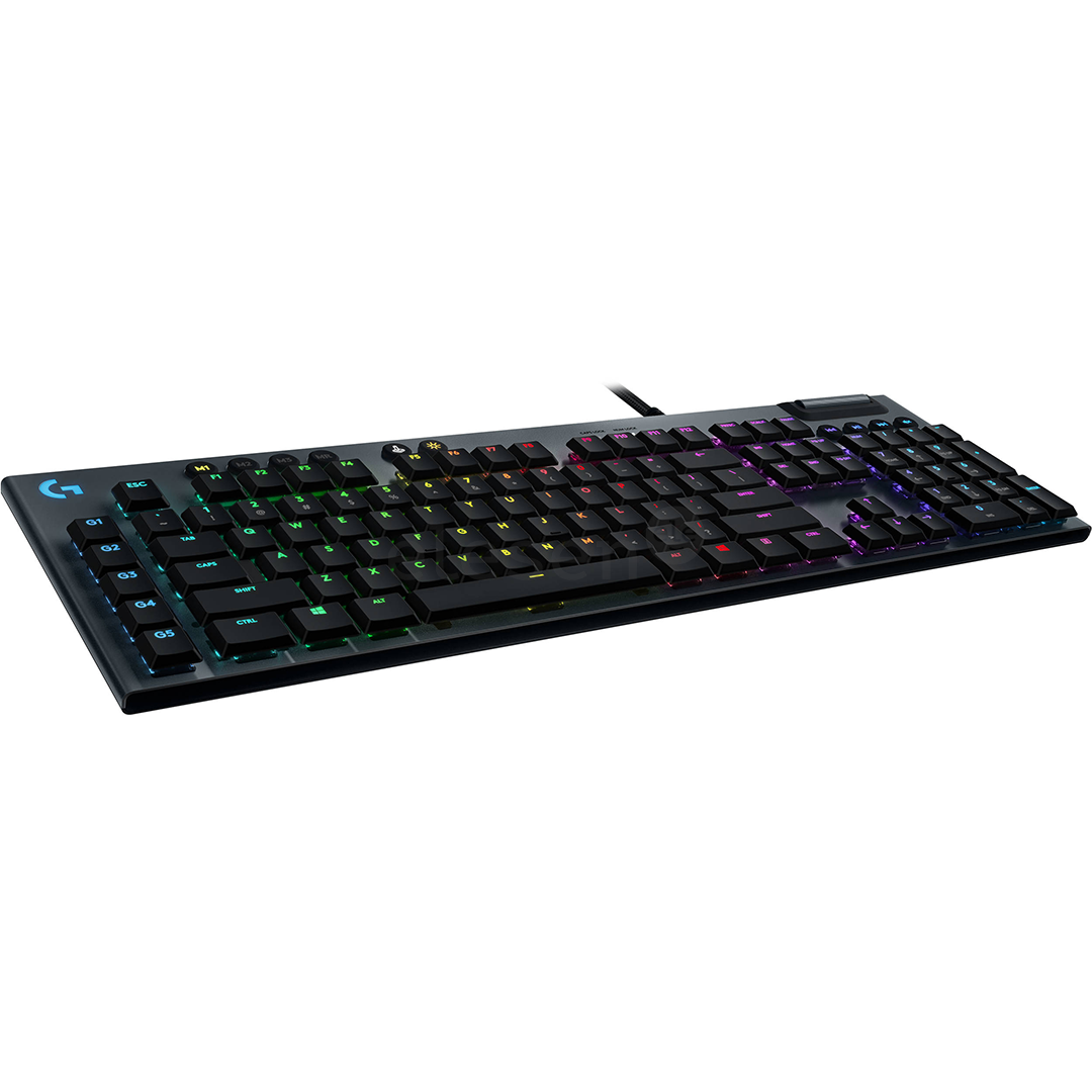 Logitech G815, Clicky, US, black - Mechanical Keyboard Item - 920-009095