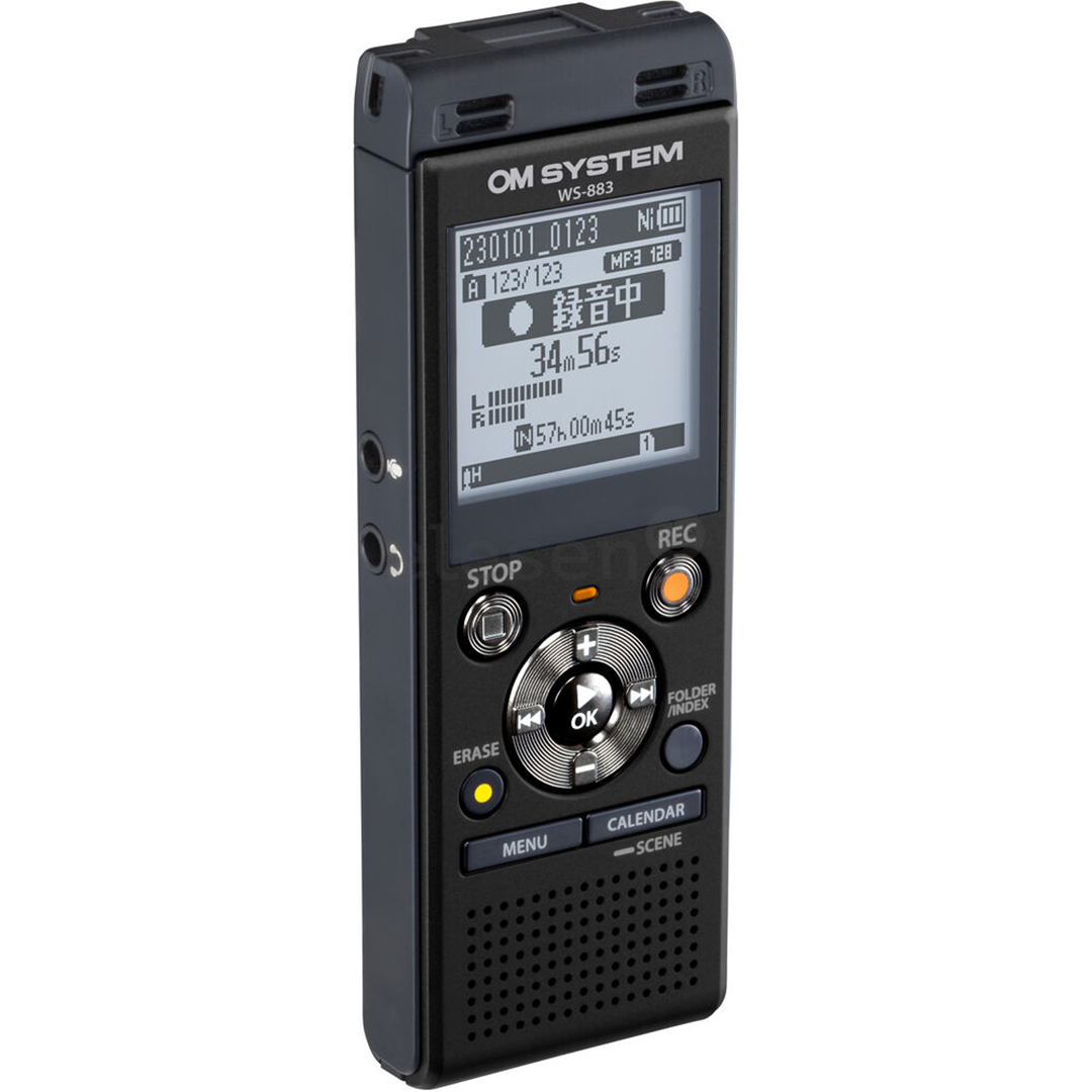 Olympus WS-883, 8 ГБ, черный - Диктофон Товар - WS-883-E1-BLK