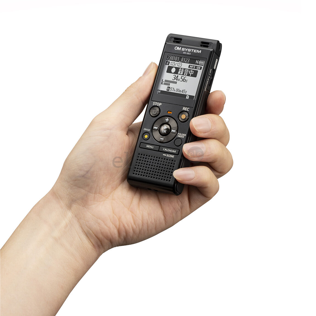 Olympus WS-883, 8 ГБ, черный - Диктофон Товар - WS-883-E1-BLK