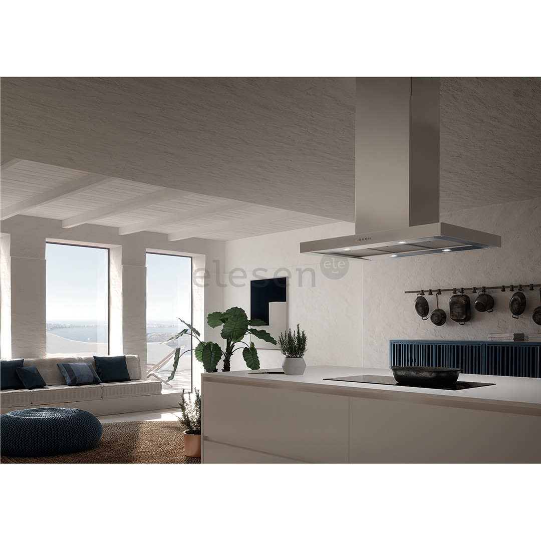 Faber STILO COMFORT ISOLA X A90, 710 m³/h, stainless steel - Island cooker hood