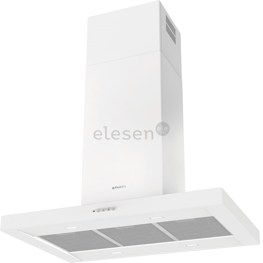 Gartraukis Faber STILO COMFORT ISOLA WH MATT A90, 710 m³/h, baltas matinis Prekė-325.0618.793