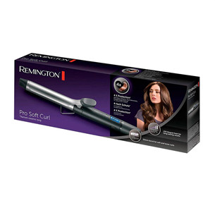 Remington Pro Soft Curl, 25 мм, 130-220°C, черный - Щипцы для завивки Товар - CI6525