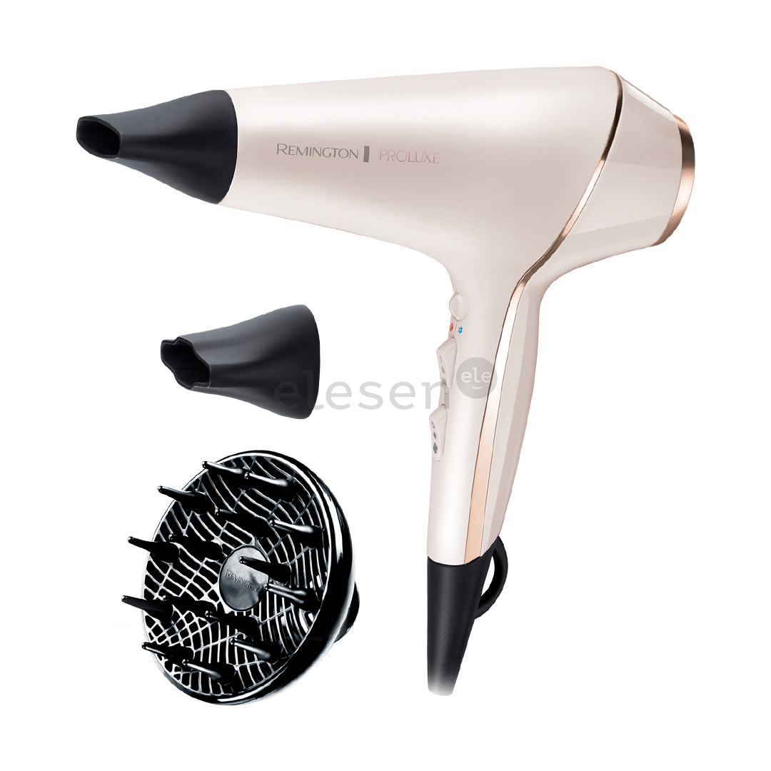 Remington ProLuxe, 2400 Вт, жемчужно-белый - Фен