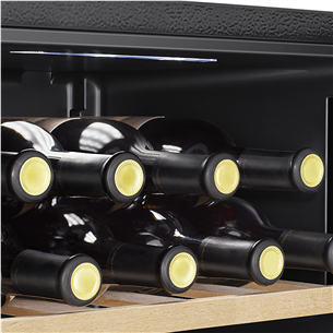 Hisense, capacity: up to 30 bottles, black - Wine cooler Item - RW12D4NWG0