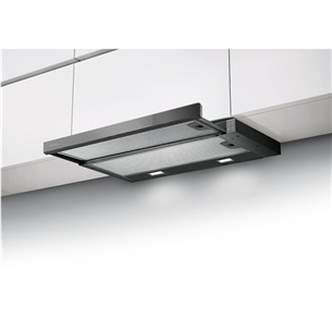 Įmontuojamas gartraukis Faber FLEXA NG GLASS LUX BK A60, 420 m³/h, juodas Prekė - 315.0635.137 315.0635.137