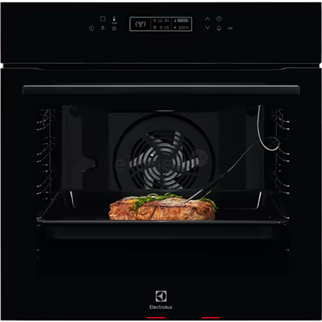 Electrolux SenseCook 700, 72 л, черный - Интегрируемый духовой шкаф