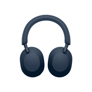 Sony WH-1000XM5, синий - Полноразмерные беспроводные наушники Товар - WH1000XM5L.CE7