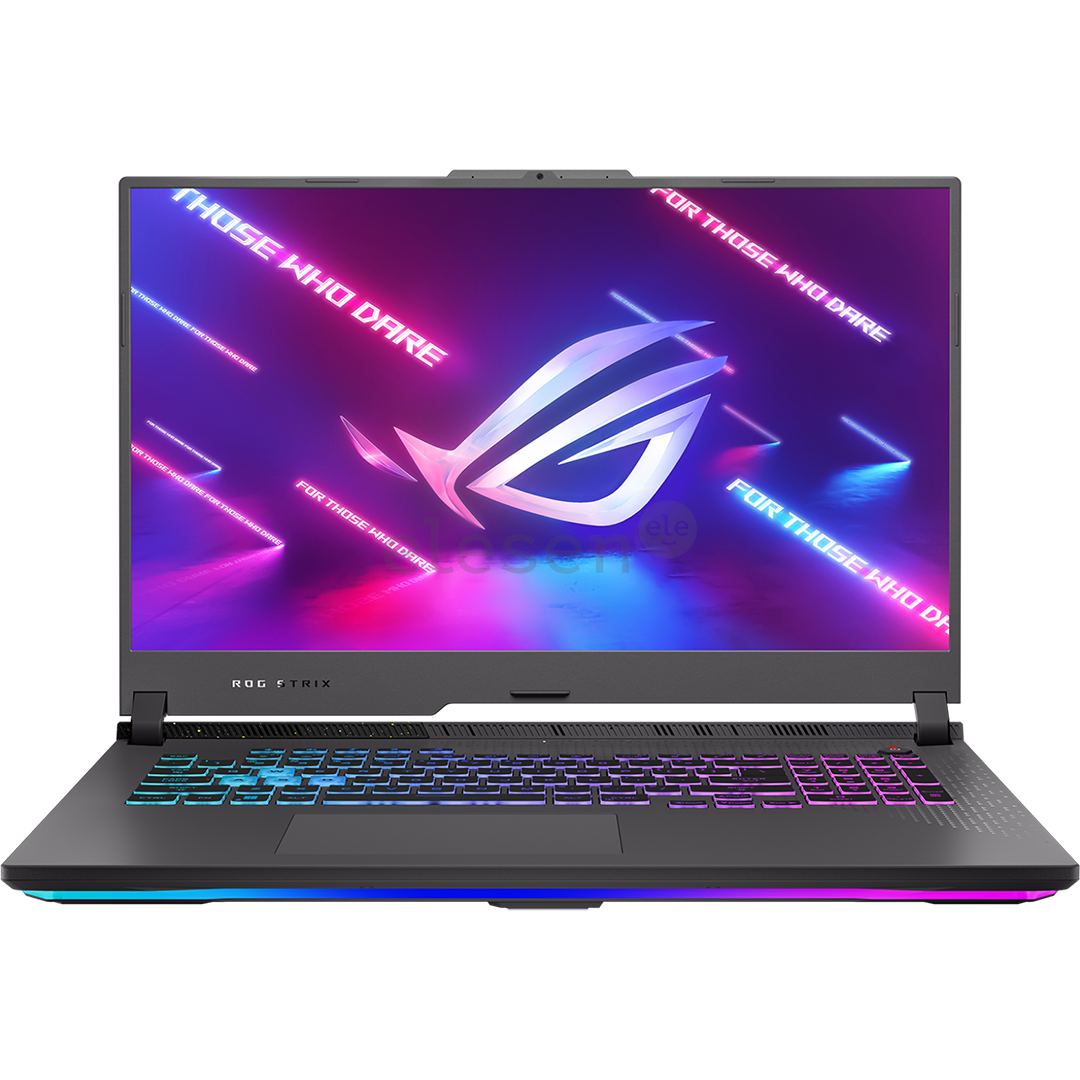 ASUS ROG Strix G17, 17,3'', WQHD, 240 Гц, Ryzen 9, 32 ГБ, 1 ТБ, RTX 4070, ENG, темно-серый - Ноутбук