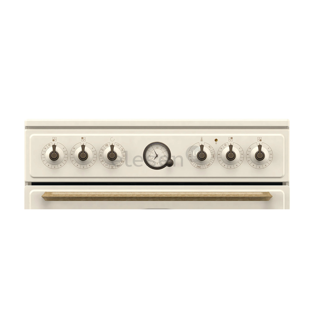 Gorenje, 11 functions, 71 L, width 60 cm, beige - Ceramic cooker