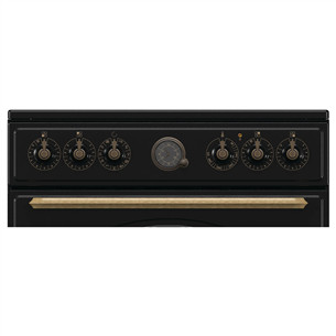 Gorenje, 11 functions, 71 L, width 60 cm, black - Ceramic cooker