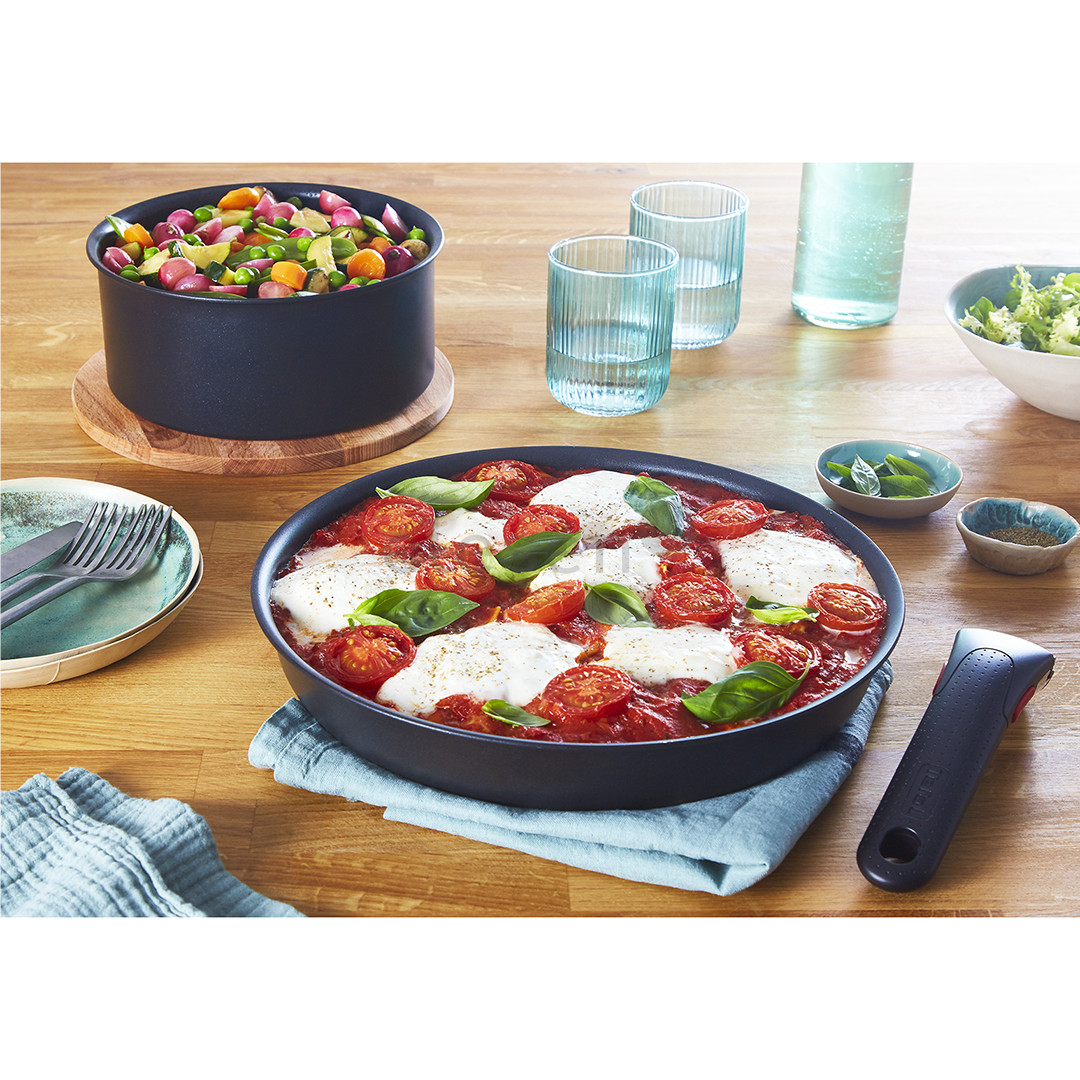 Tefal Ingenio Daily Chef, 5 dalių - Puodų ir keptuvių rinkinys + rankena