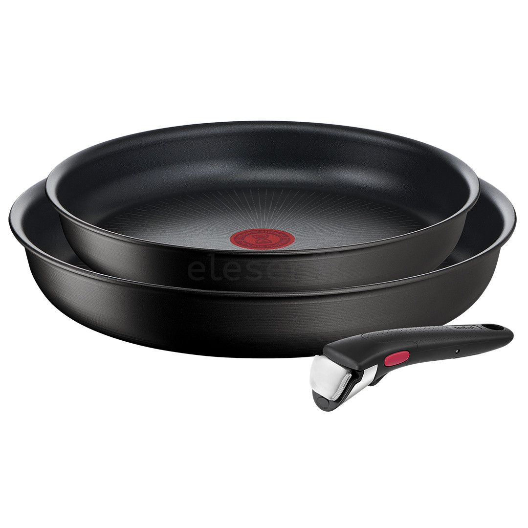 Tefal Ingenio Unlimited, 3 dalys, 24/28 cm + rankena - Keptuvių rinkinys