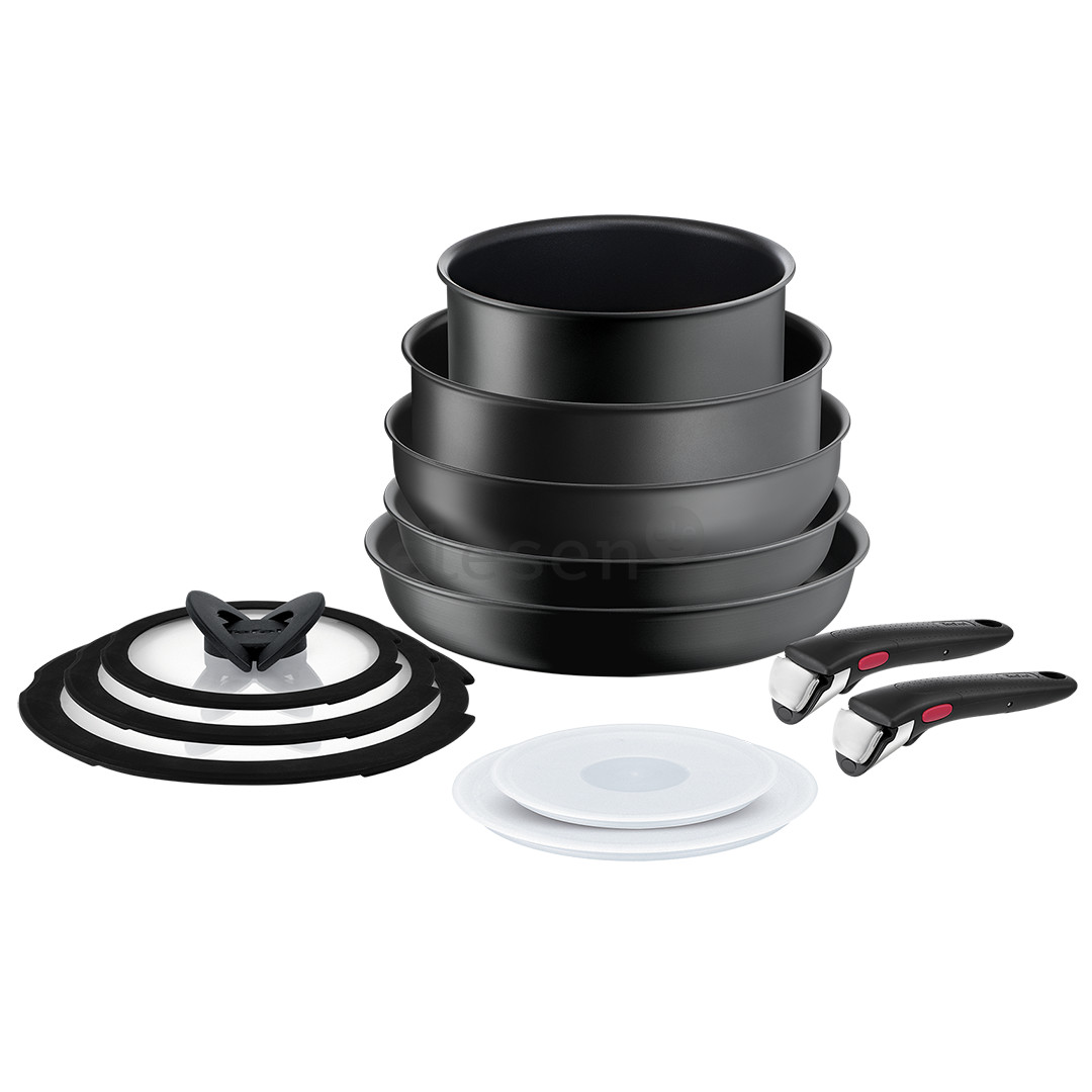 Tefal Ingenio Ultimate, 12 предметов - Комплект кастрюль и сковородок + съемная ручка Товар - L7649053