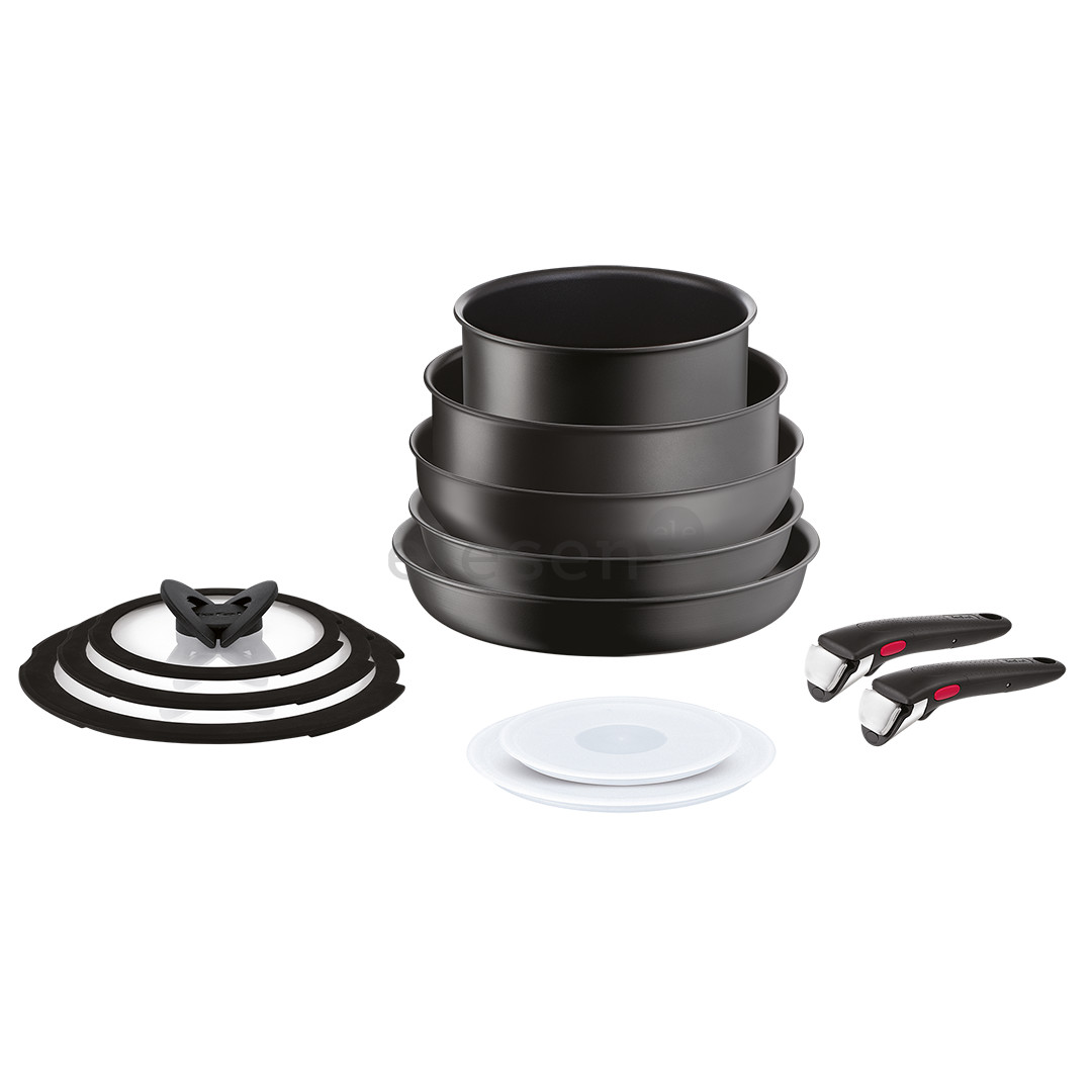 Tefal Ingenio Ultimate, 12 предметов - Комплект кастрюль и сковородок + съемная ручка Товар - L7649053