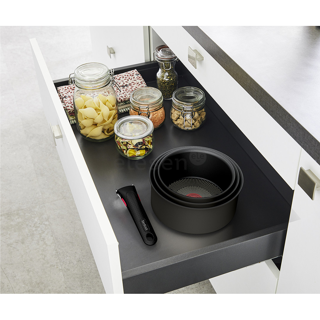 Tefal Ingenio Ultimate, 12 предметов - Комплект кастрюль и сковородок + съемная ручка Товар - L7649053