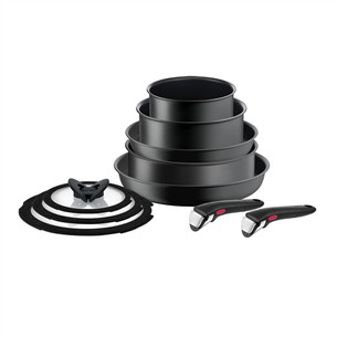Puodų ir keptuvių rinkinys Tefal Ingenio Ultimate, 10 dalių Prekė - L7649153