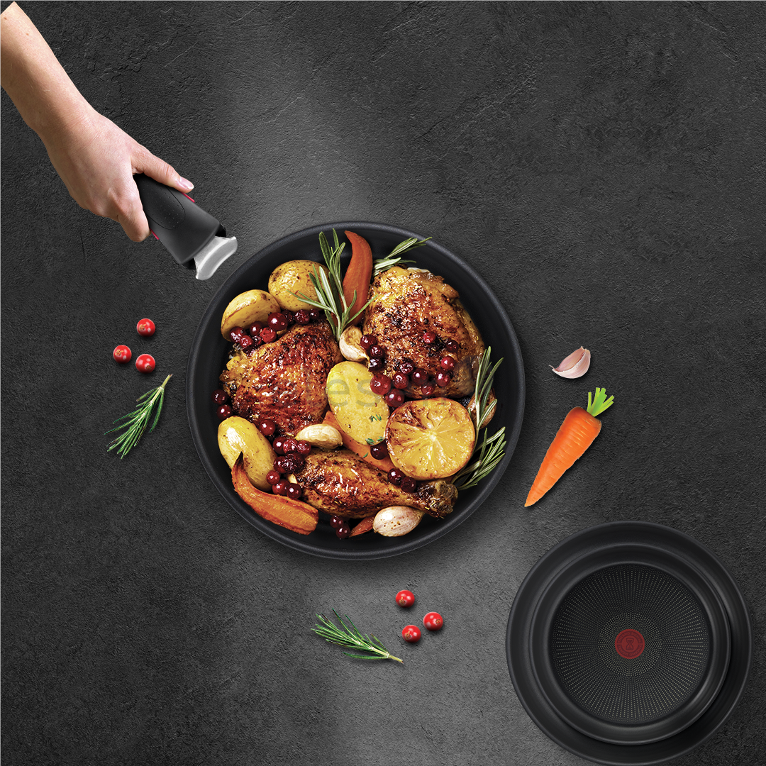 Puodų ir keptuvių rinkinys Tefal Ingenio Ultimate, 10 dalių Prekė - L7649153