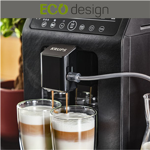 Krups Evidence Eco-Design, black - Automatic espresso machine Item - EA897B10