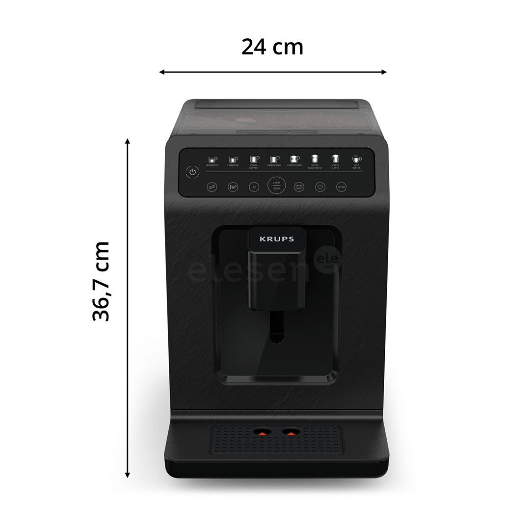 Krups Evidence Eco-Design, black - Automatic espresso machine Item - EA897B10