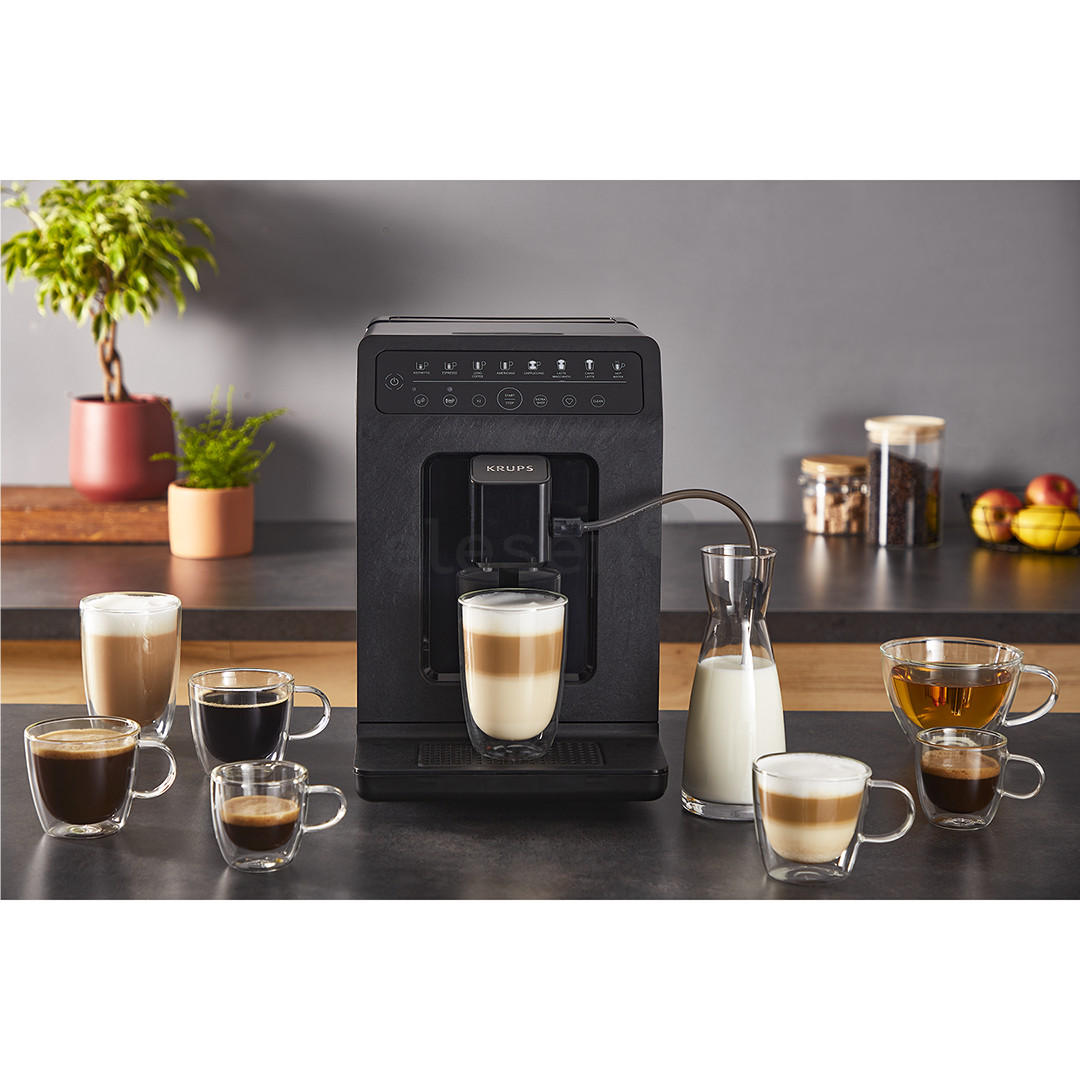 Krups Evidence Eco-Design, black - Automatic espresso machine Item - EA897B10