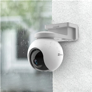 EZVIZ HB8 2K, 4 МП, Wi-Fi, белый - Умная камера видеонаблюдения Товар - CS-HB8